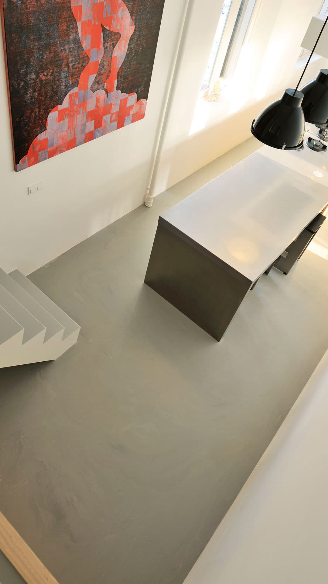 Stratum Resin Flooring - Bolidtop FiftyFifty resin floor - residential