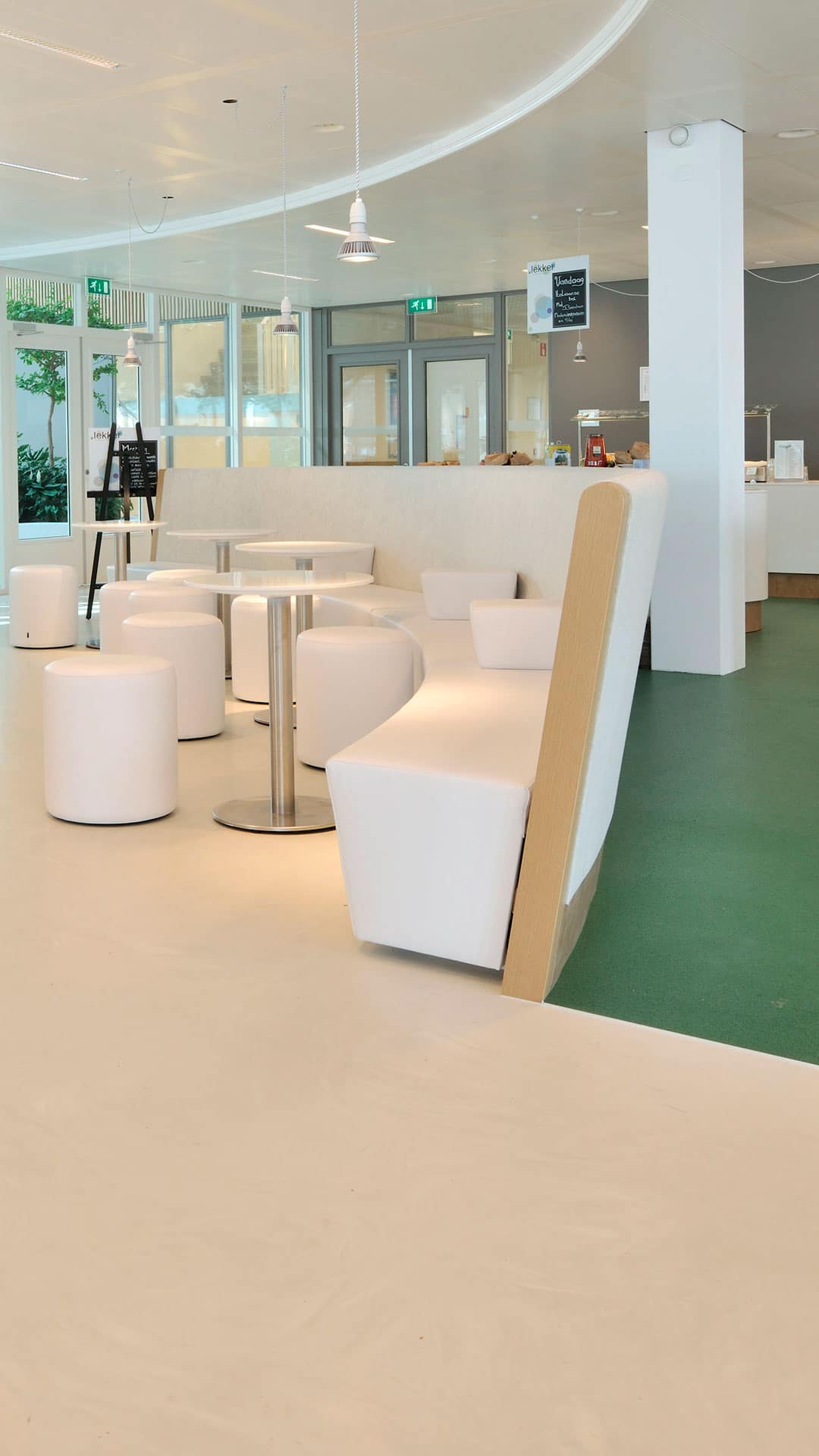 Stratum Resin Flooring - Bolidtop FiftyFifty resin floor - Commercial building