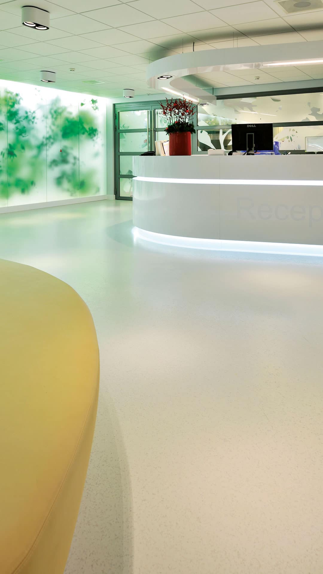 Stratum Resin Flooring - Bolidtop 525 Deco resin floor - Public building