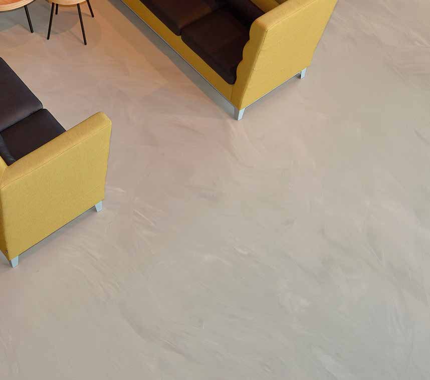 Stratum Resin Flooring - Bolidtop FiftyFifty resin floor - Commercial building