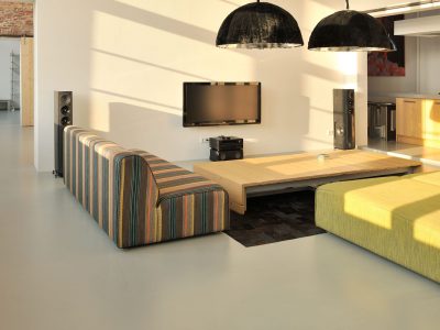 Stratum Resin Flooring - Bolidtop FiftyFifty resin floor - residential